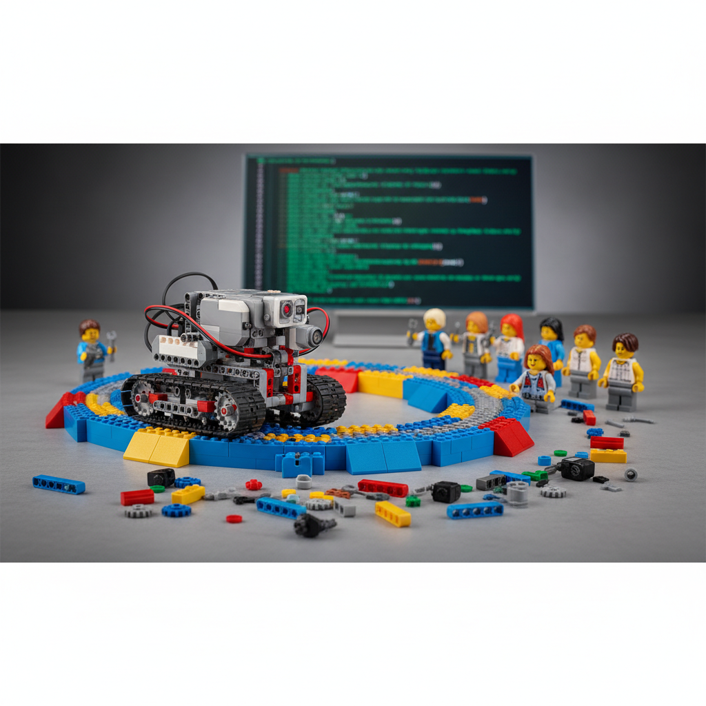 10 Beginner Python Projects for LEGO MINDSTORMS: Learn by Building