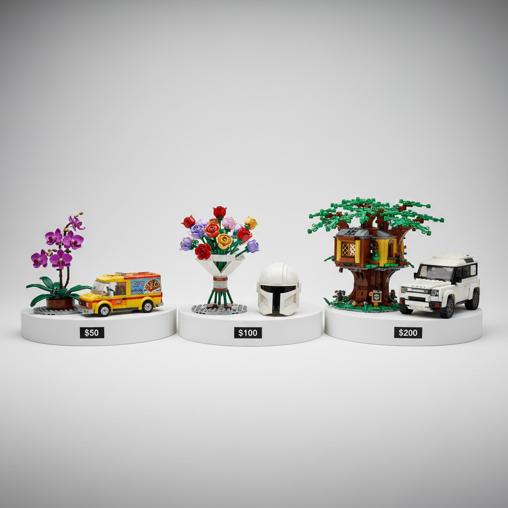 Best LEGO Sets by Budget: $50 vs $100 vs $200 Comparison (2025)