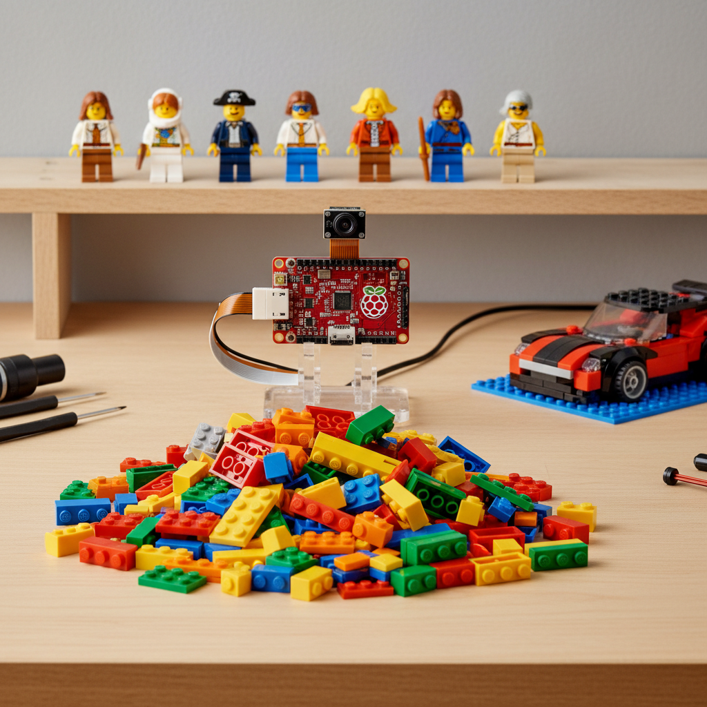 Building an AI LEGO Sorting Machine: Raspberry Pi + OpenCV Tutorial