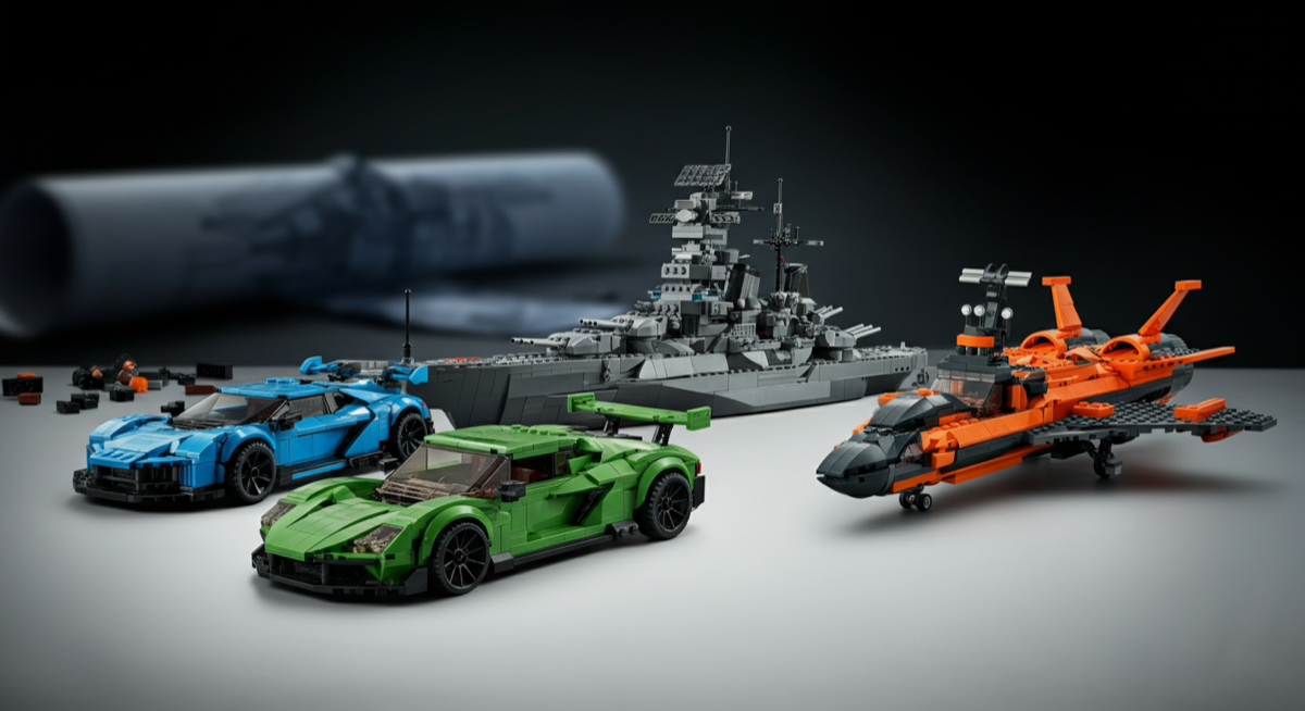 Building LEGO MOC Vehicles: Cars, Ships, and Aircraft Guide