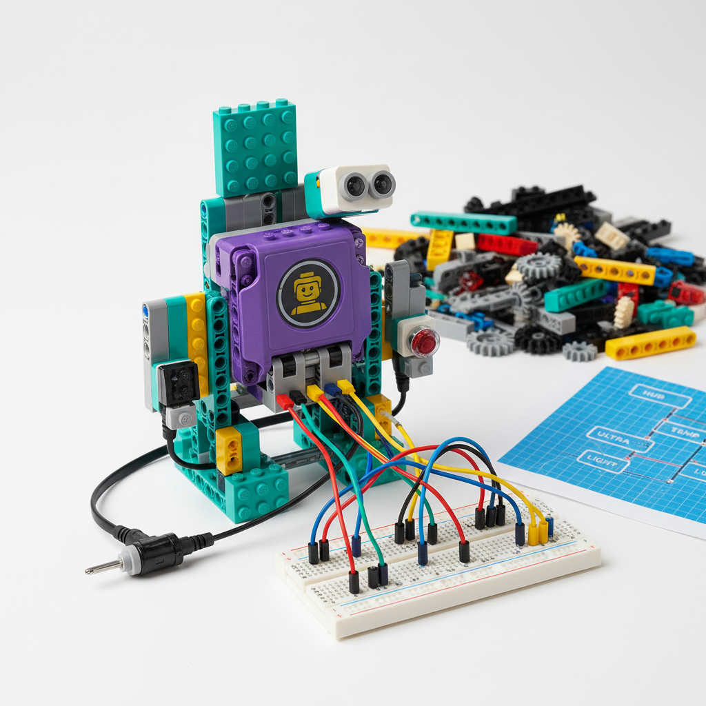 Integrating External Sensors with SPIKE Prime: Expand Your Robot's Capabilities