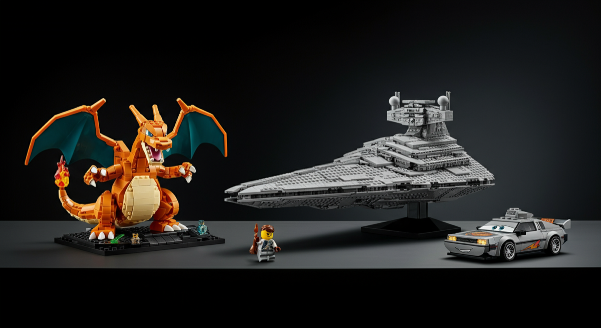 Illustrates the key themes highlighted for investment and collectibility, visually reinforcing the article's advice on which sets are worth buying for value retention.