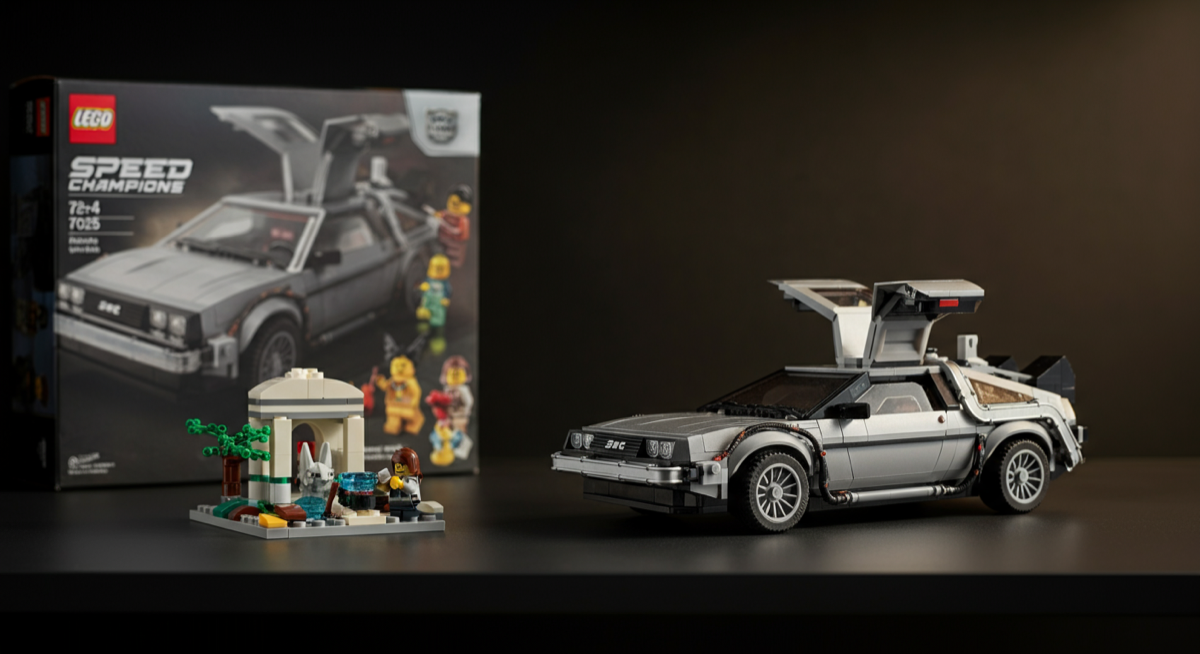 Illustrates the concept of LEGO as an investment and collectible, showcasing specific types of sets mentioned for their value retention and appealing to collectors.