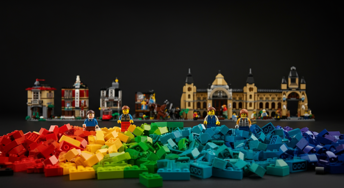 LEGO Color History: Evolution of the Palette Since 1949