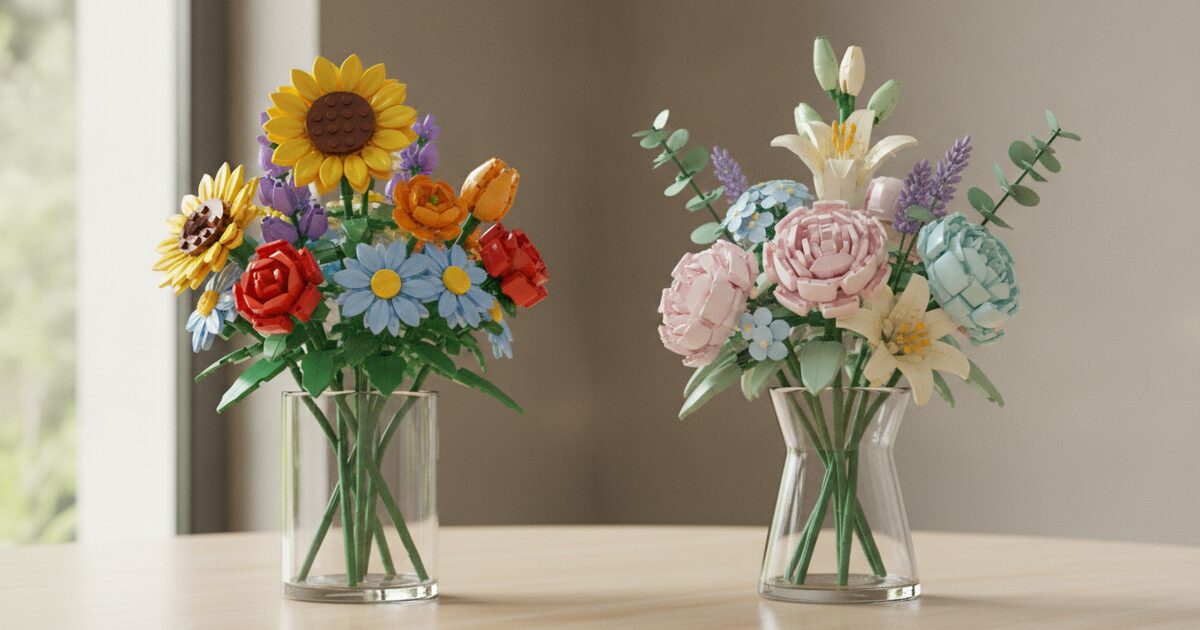 LEGO Flower Bouquet vs Wildflower Bouquet: Which to Buy Now