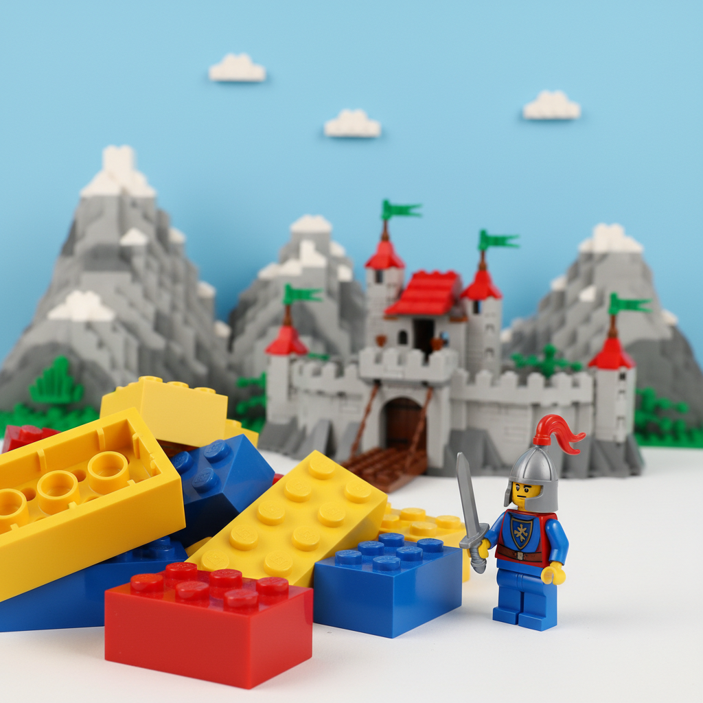 LEGO Forced Perspective: Creating Depth and Scale Illusions