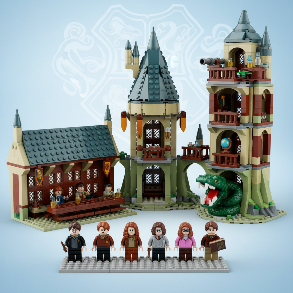 LEGO Hogwarts Modular Sets: Great Hall vs Astronomy Tower vs Chamber of Secrets (2025)