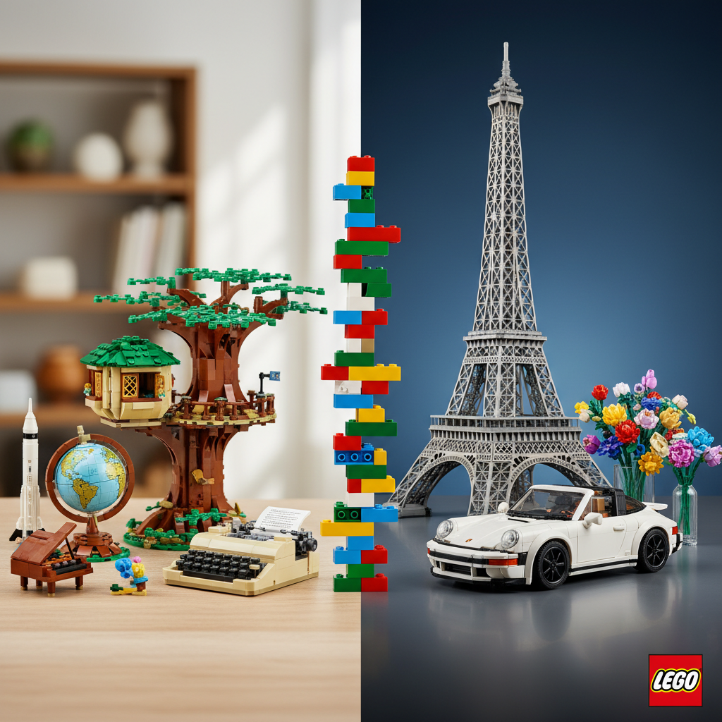 LEGO Ideas vs Icons: Which Theme Has Better Sets? (2025)