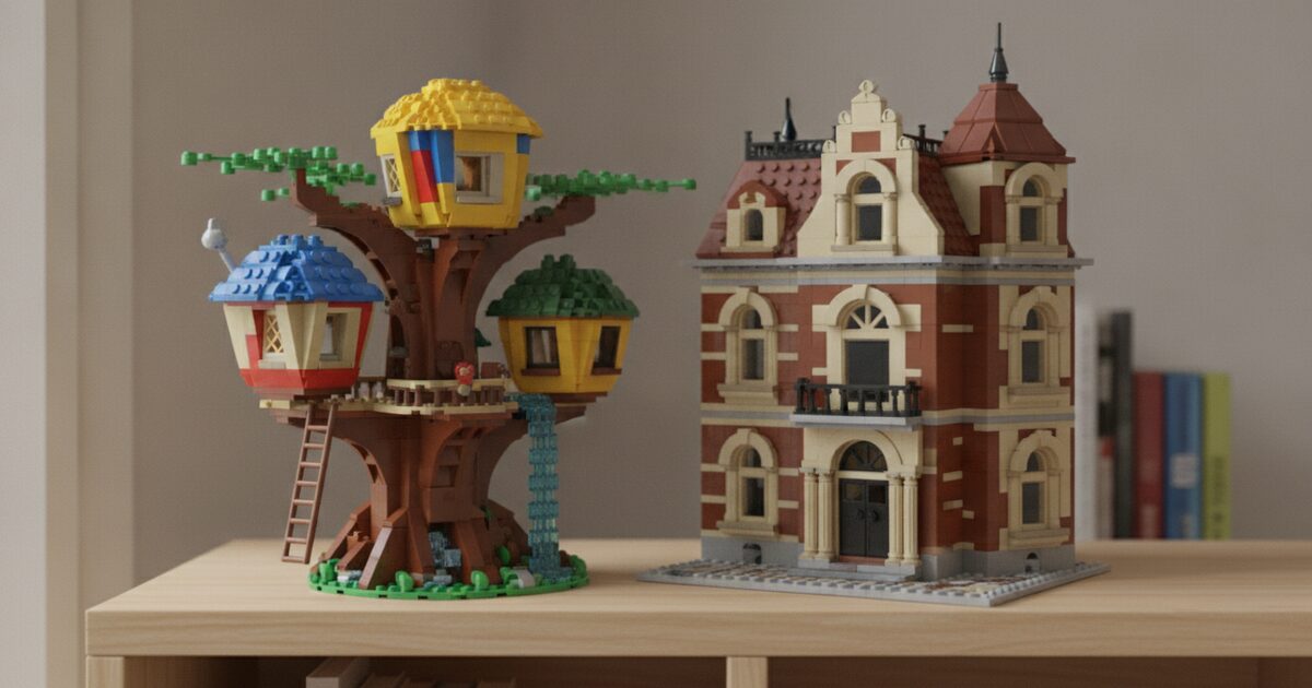 LEGO Ideas vs Icons: Fan Designs or LEGO's Own Adult Sets?