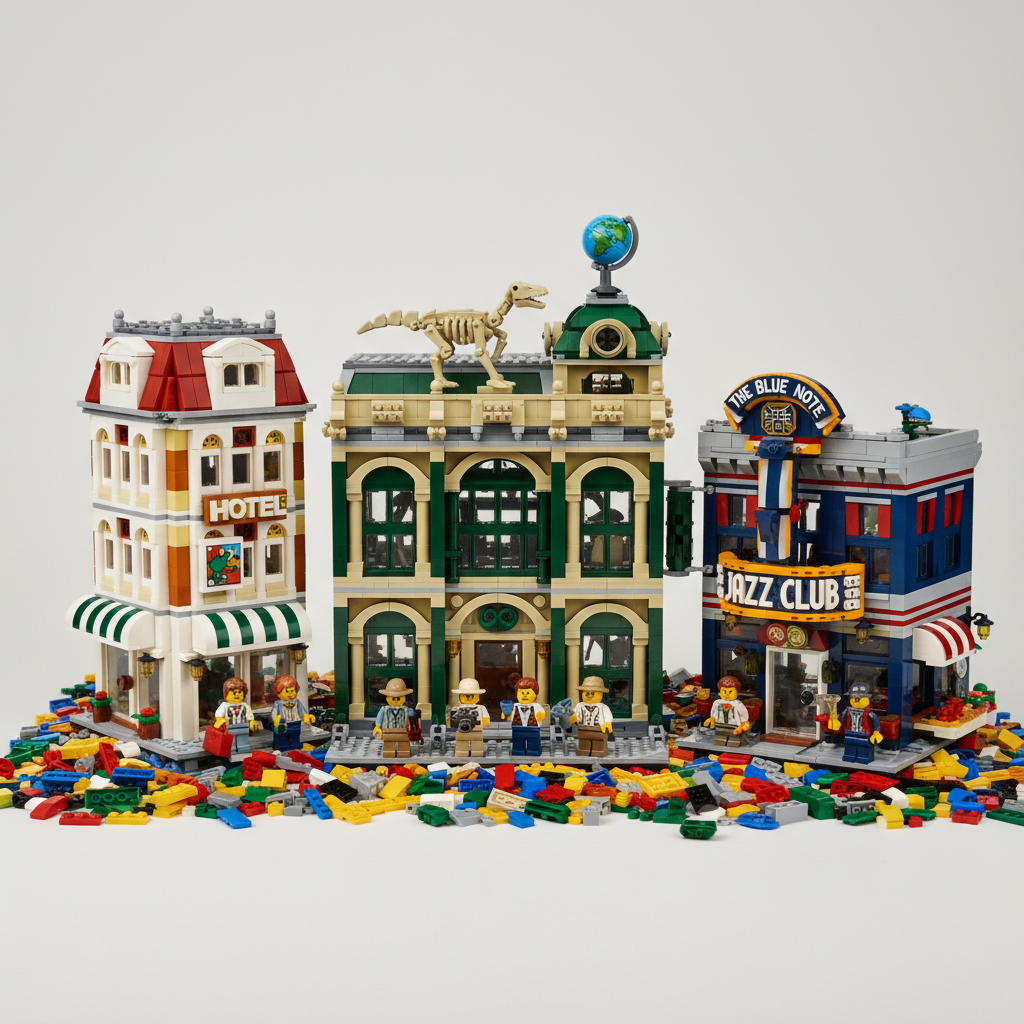 LEGO Natural History Museum vs Boutique Hotel vs Jazz Club: Modular Comparison (2025)