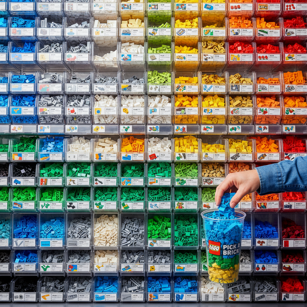 LEGO Pick a Brick Wall Strategy: Maximizing Your Cup