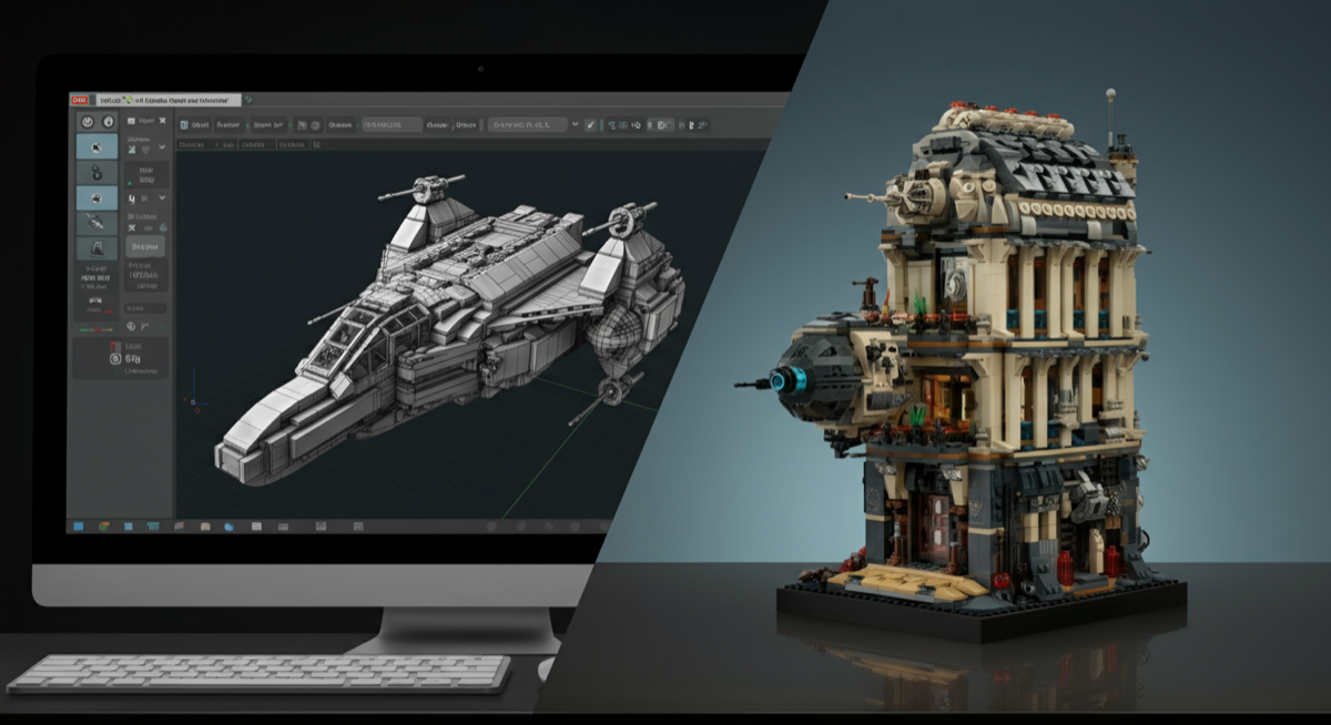 LEGO Rendering: Creating Photorealistic Images of MOCs