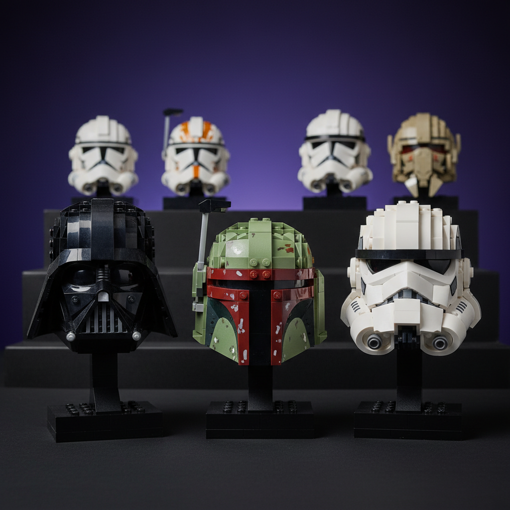 LEGO Star Wars Helmets Collection: Complete Comparison Guide (2025)