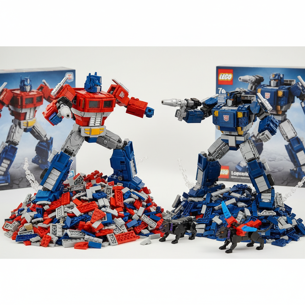 LEGO Transformers: Optimus Prime vs Soundwave Comparison (2025)
