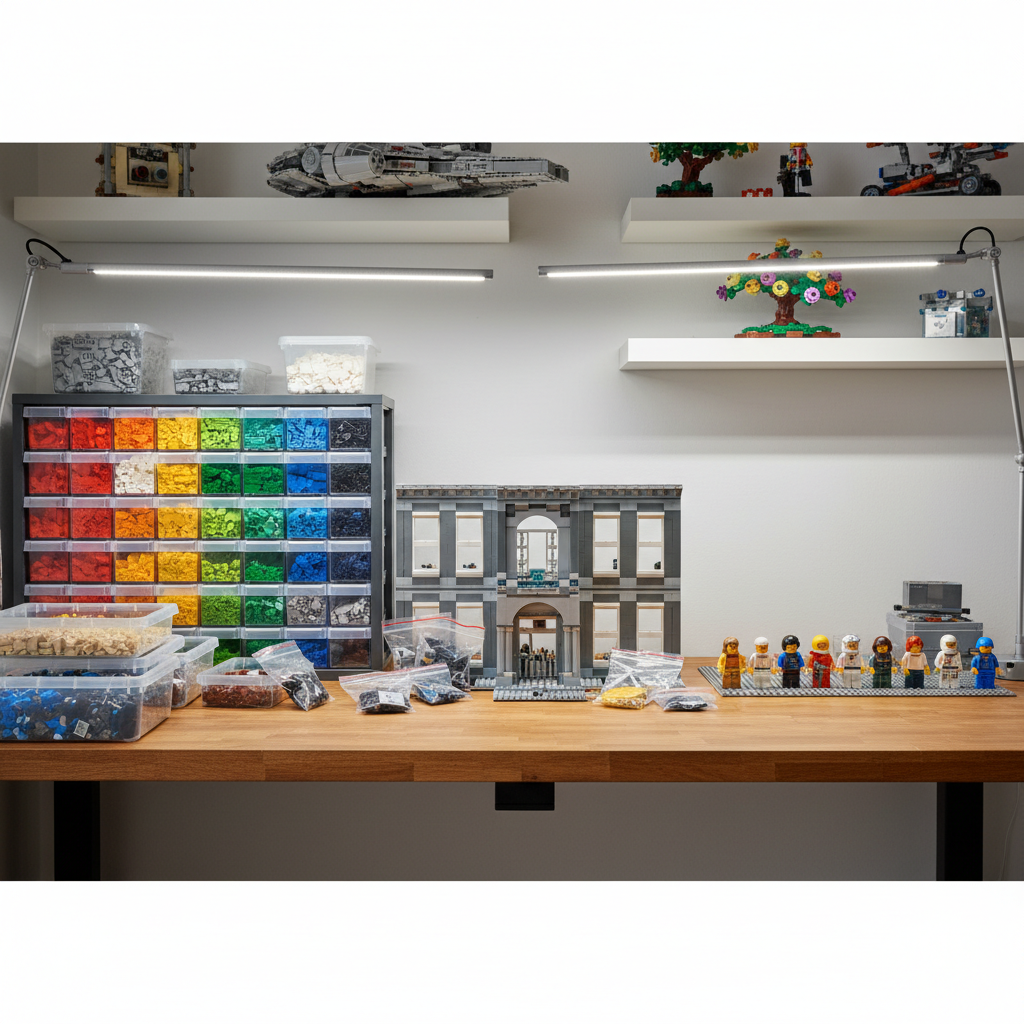 LEGO Workspace Design: Setting Up the Perfect Building Area