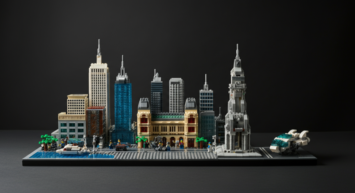 Microscale LEGO Building: Creating Tiny Detailed Models
