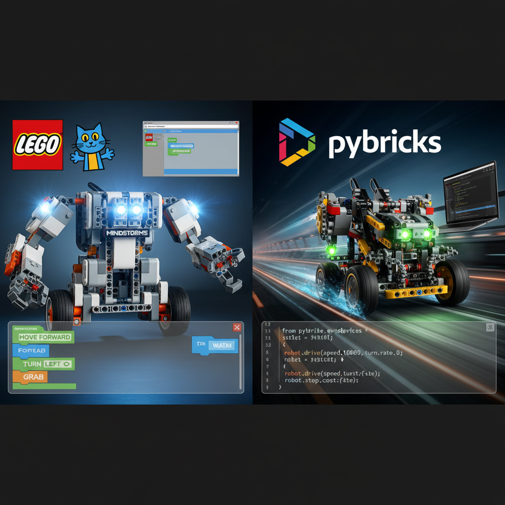 Pybricks vs LEGO Firmware: 2-3x Faster Performance? (2025 Benchmarks)