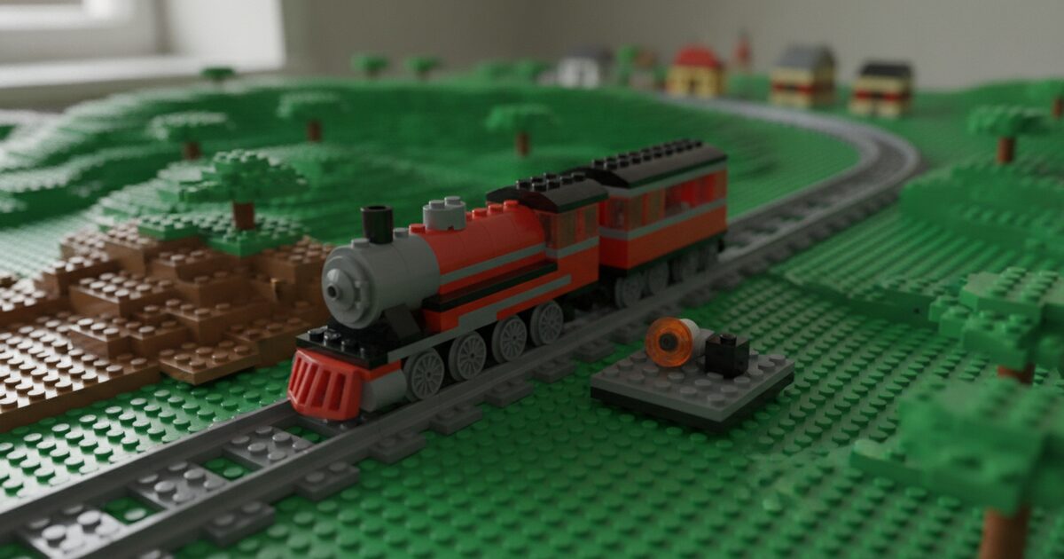 Smart LEGO Train Network: ESP32, RFID and MQTT Automation